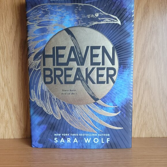 **RARE SIGNED** Heavenbreaker by Sara Wolf, Deluxe Limited First Edition, HC - Picture 2 of 10